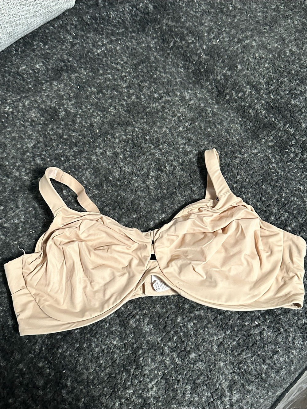 SPANX 42DDD Nude Beige Wireless Full Coverage Smoothing Bra